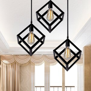 金属装饰集群吊灯套装，客厅卧室办公室餐厅三吊灯 - Product Image 3