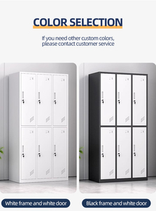 Chất lượng cao bán buôn, phòng tập thể dục trường học, phong cách khác nhau để lựa chọn, thân thiện với môi trường và bền khóa thép khóa - Product Image 3