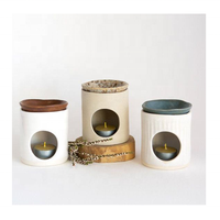 Brûleur d'encens en céramique en forme d'arche, diffuseur de fumée, porte-encens original, en porcelaine, pour cheminée, écologique, cadeau, directement de l'usine