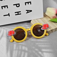 Lunettes de soleil pour enfants style chapeau 2026, protection UV400, montures DIY cool pour garçons et filles