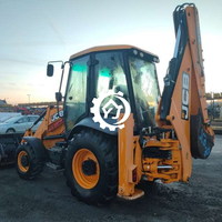 Chargeuse sur pneus d'occasion JCB-3CX 3DX 3CX 4DX 4WD 4x4, peinture d'origine de haute qualité, moteur en bon état