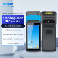 PDA Android 12 OEM de Shenzhen con Impresora Móvil, Escáner de Código de Barras, Impresora Autoadhesiva de 58 mm, Terminales