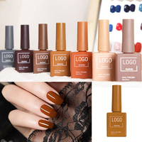 Lot en Gros 15ml Vernis Gel UV Professionnel 60 Couleurs Créer Votre Propre Marque Kit Vernis Gel UV Vente en Gros