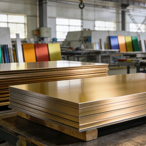 Plaque en aluminium anodisé coloré, <span class=keywords><strong>film</strong></span> d'oxyde bicolore dégradé personnalisé, découpe pour projets de décoration intérieure architecturale - Product Image 3