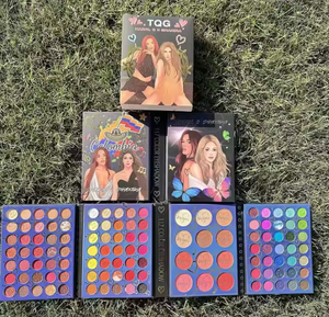 Paleta de Sombras de Ojos Ultramo Style 117 Colores <span class=keywords><strong>Karol</strong></span> <span class=keywords><strong>G</strong></span> & <span class=keywords><strong>Shakira</strong></span>, Cuatro Páginas, Alta Pigmentación, Mate, Sombra de Ojos - Product Image 5