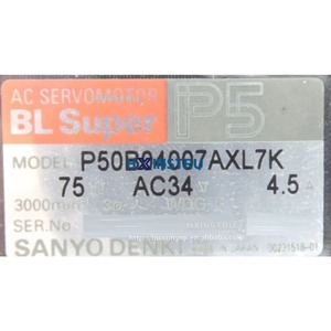 มอเตอร์เซอร์โว Sanyo Denki P50B04007AxL7K มือสอง H H - Product Image 2