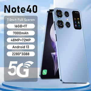Precio al por mayor Note40 Android 13 <span class=keywords><strong>Dual</strong></span> Sim Global 5G Smartphone MTK Procesador 108MP Cámara trasera Estado usado Enchufe DE LA UE - Product Image 1