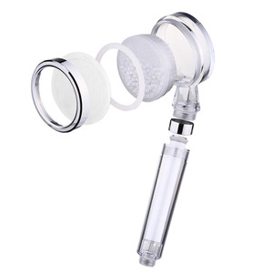 <span class=keywords><strong>Soffione</strong></span> Doccia con Filtro Manuale ad Alta Pressione per Rimozione Sedimenti <span class=keywords><strong>e</strong></span> Cloro Risparmio Idrico per Bagno - Product Image 2