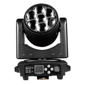 Secouant teinture stroboscopique Zoom 4in1 RGBW Mini LED lumière de scène à tête mobile DMX512 <span class=keywords><strong>Lyre</strong></span> Bee Eye Beam pour l'éclairage de scène et de parc à thème - Product Image 2