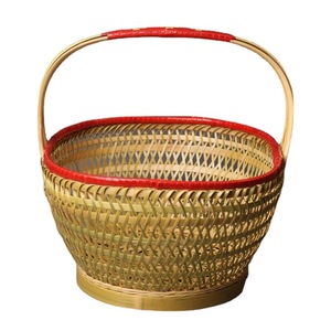 Homemade <b>bamboo</b> baskets, handcrafted <b>bamboo</b> trays, <b>bamboo</b> baskets for home use, <b>bamboo</b> storage baskets, <b>bamboo</b> trays, fruit - Product Image 4