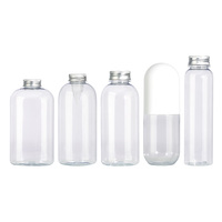 Bouteilles en plastique créatives en forme de capsule de 330 ml, capacité personnalisable, pour champagne et soda – Vente en gros usine
