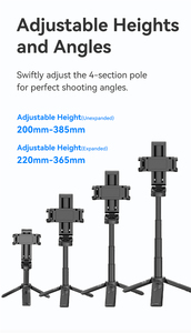 แท่งขาตั้งกล้องแบบพับได้ JJ02ของแท้พร้อมไม้เซลฟี่ไร้สายสำหรับสมาร์ทโฟน iPhone พร้อมคลิปหนีบโทรศัพท์ <span class=keywords><strong>ulanzi</strong></span> <span class=keywords><strong>3</strong></span> <span class=keywords><strong>in</strong></span> <span class=keywords><strong>1</strong></span> - Product Image 5