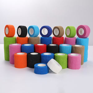 Venda Cohesiva con Logotipo Personalizado de Fábrica, Vendaje Elástico Transpirable, Cinta No Tejida, 5 m de Longitud, 10 cm/5 cm de Ancho - Product Image 6