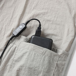 เสื้อแจ็กเก็ตใส่ได้ทั้งชายและหญิงสำหรับฤดูร้อนพัดล<span class=keywords><strong>ม</strong></span>ระบายควา<span class=keywords><strong>ม</strong></span>ร้อน5V เสื้อผ้าปรับอากาศ - Product Image 6