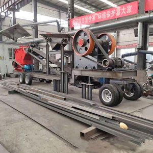 เครื่องบดหินแบบพกพาขนาดเล็ก ใช้เครื่องยนต์ดีเซล สำหรับหินปูน ราคาพิเศษ - Product Image 4