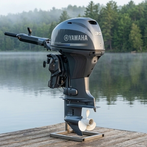 Moteur hors-bord à essence 30 CV à arbre court de haute qualité, 4 temps, pour <span class=keywords><strong>bateau</strong></span> de pêche, similaire à <span class=keywords><strong>YAMAHA</strong></span> - Product Image 5