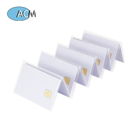 Carte IC M1 personnalisée, imprimée, RFID, vierge, carte intelligente à contact pour le contrôle d'accès