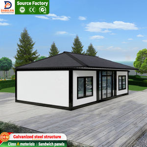 Contenitore di lusso Villa House 2 piani 4 camere da letto prefabbricate cabine moderne W/piscina e giardino | Custom Villa case modulari - Product Image 1