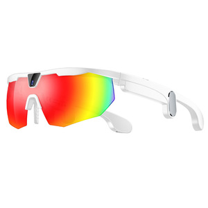 Smart <b>Glasses</b> G3 White <b>With</b> Ai Photo Video Recording Voice Control Outdoor Cycling Sunglasses Windproof Sandproof Uv Protection - Product Image 4
