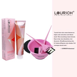 LOURICH Crema Colorante Permanente per <span class=keywords><strong>Capelli</strong></span> Multitonalità, <span class=keywords><strong>Tinta</strong></span> Professionale per Salone, Vendita all'Ingrosso, Etichetta Privata - Product Image 2