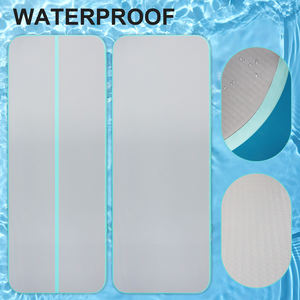 Usine <span class=keywords><strong>4</strong></span> "ou 8" épaisseur 3m/5m/6m/10m/12m longueur tapis de gymnastique piste d'air gonflable gymnastique tapis de dégringolade plate-forme <span class=keywords><strong>Airtrack</strong></span> - Product Image 4