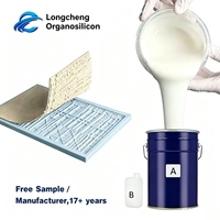 Caoutchouc silicone longue durée pour moulage, 500+ reprises, haute résistance à la déchirure 35kN/m, moules en PU/époxy, excellente résilience au rebond