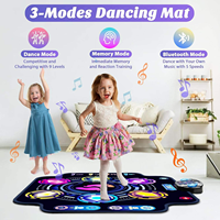 Bluetooth-Tanzmatte mit Sechs Pfeiltasten für Richtungssteuerung und LED-Lichtern Spaßiges Tanzspiel für Kinder Aktivität und Bewegung