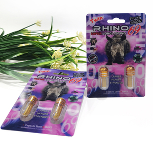 Capsules d'énergie Rhino 69 Elite, Vitalité et amélioration des performances avancées, Style de conditionnement en carte à marque privée - Product Image 4