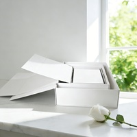 Individuell Bedruckte Matte Rosa Faltbare Geschenkbox Luxus-Verpackungsboxen mit Magnetverschluss für Schmuck Hautpflege Feiertagsgeschenke