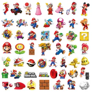 Groothandel Mario 100 Stijlen Stickers Waterdichte Grappige Stickers Voor Kinderen