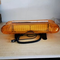 12V 24V Bernsteinfarbenes LED-Blitzwarnlicht für Gabelstapler, Wasserwagen und Rettungsfahrzeuge