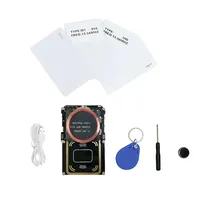 Kit Copieur Programmeur de Puces Intelligentes Proxmark3 NFC 5.0 Lecteur/Écrivain de Cartes RFID 125KHz T5577 Mini Étiquette Étanche pour Hôtels