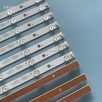Lampu LED Bar 3pcs/set 6led 622mm untuk Perbaikan Backlight TV Sharp 32 Inch LED607 A-HWCQ32D676 LC-32LE2651LED