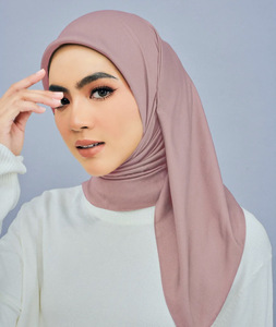 Foulard Hijab imprimé carré malaisien 115X115 Carré Multi Couleurs Foulard Hijab Écharpe - Product Image 4