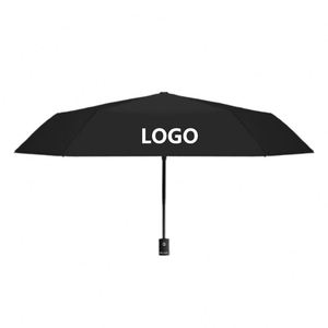 Parasol de protection solaire automatique double usage, personnalisable, léger, pliable facilement, parapluie instantané, publicité sur mesure - Product Image 1