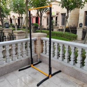 Zyfit thể thao có thể điều chỉnh chiều cao tháp điện với Dip trạm, kéo lên thanh đứng tháp phòng tập thể dục thiết bị thể thao kéo lên tháp - Product Image 1