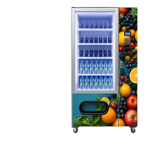 Thương mại công suất lớn CNC gia công đồ uống <span class=keywords><strong>Snack</strong></span> Máy bán hàng tự động nhà máy Bán buôn bao gồm đơn vị làm lạnh chuốt - Product Image 2