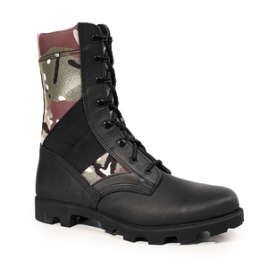 Bottes de camouflage jungle, bottes tactiques, Panama, chaussures en caoutchouc moulé solide, livraison d'usine - Product Image 3