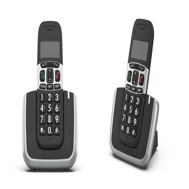 Opptel customized 16 kinds of interface languages dect phone for dect cordless phone business