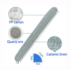 רוח, הפחתת רעש דלת חדר שינה חותם אין פקק גומי חור פקק ליד הדלת העמיד התחתון - Product Image 6