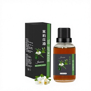 Huile Essentielle d'Absolue de <span class=keywords><strong>Jasmin</strong></span> Biologique - 100% Pure et Naturelle, Extrait de Fleur de Jasminum <span class=keywords><strong>Sambac</strong></span> Distillée à la Vapeur, Nourrissante pour Tous - Product Image 1