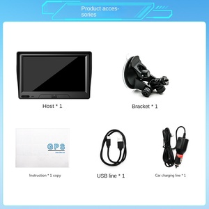 Taşınabilir 7 inç PND <span class=keywords><strong>Android</strong></span> otomatik GPS navigasyon sistemi All-in-One araba/kamyon sürüş kaydedici 1 yıl garanti - Product Image 3