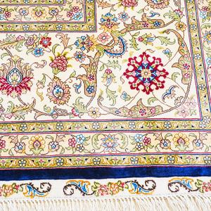 <span class=keywords><strong>Tapis</strong></span> oriental persan en soie YILONG 8'x10', <span class=keywords><strong>tapis</strong></span> traditionnel vintage Nain, fait main pour le salon - Product Image 5