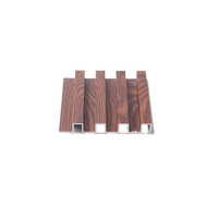 Precio de grano de madera Gran panel de pared Wpc integrado