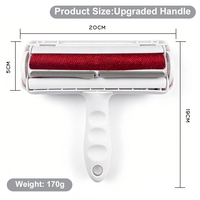 Nouvelle Arrivée Brosse à Poils d'Animaux de Compagnie en Plastique Moderne de Luxe Brosse à Rouleau pour Chat Brosse à Rouleau Auto-Nettoyante Réutilisable pour Chien Brosse à Peluches