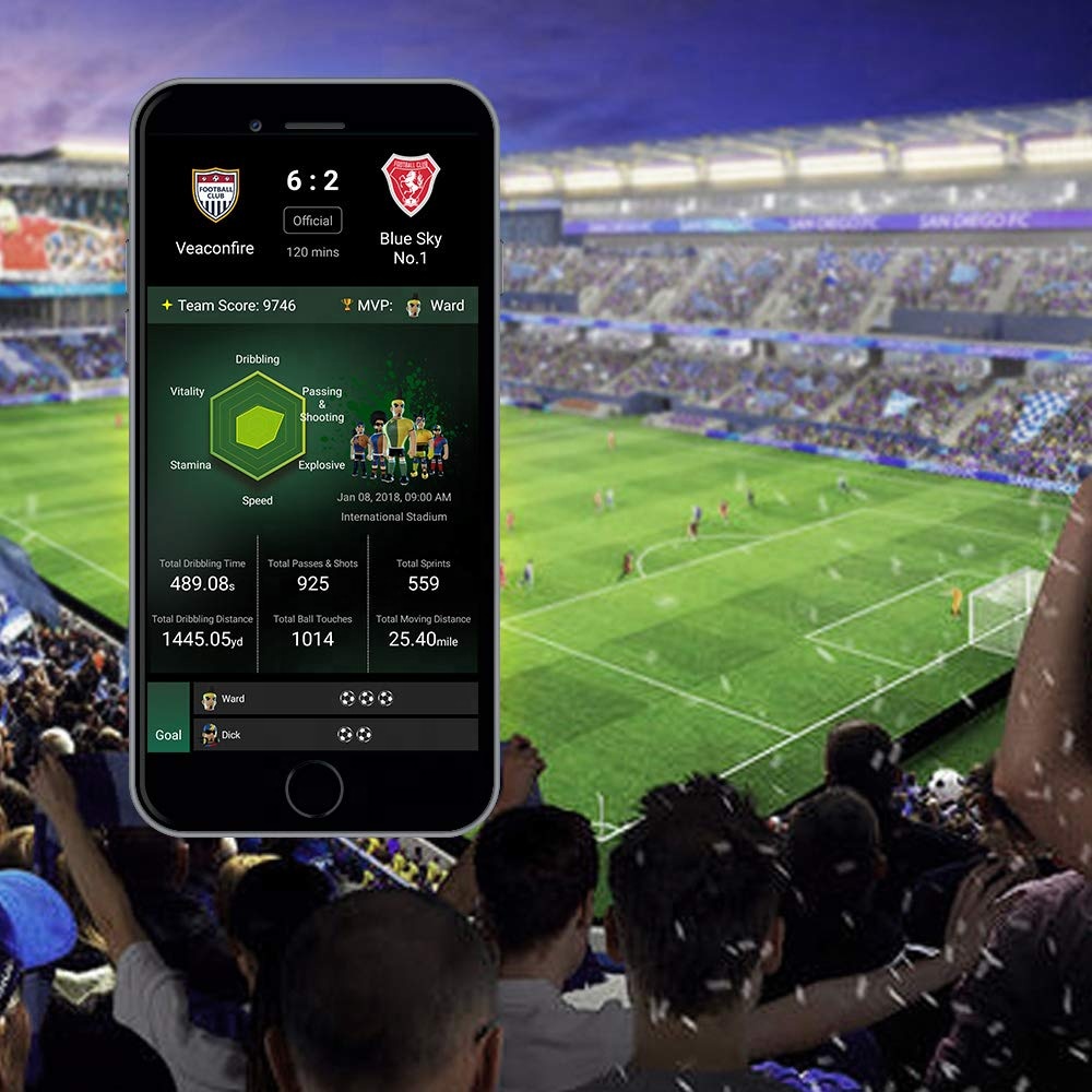 スポーツ+フィットネス The Soccer Analytics ⚽ The Soccer Tech Ecosystem Analysis: From wearables, VR