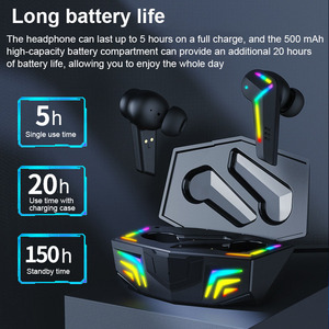 KINGSTAR – écouteurs de jeu à faible latence, commande tactile, sans fil, casque de Sport étanche, écouteurs TWS, lumière rvb - Product Image 6