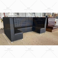 Mobilier de bar / Discothèque / KTV / Salon de chicha - Ensemble de canapés, banquette, sièges en cabine, banquetas BT1047