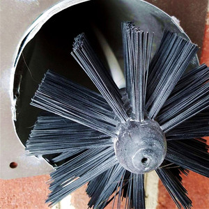 ड्रायर लिंट ब्रश स्टील वायर चिमनी ब्रश फ्लैट वायर चिमनी ब्रश - Product Image 3