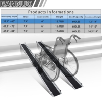 Usine directe 600lbs Portable Scooter 5FT rampe anti-dérapant pour seuils pour fauteuil roulant rampes antidérapantes en aluminium